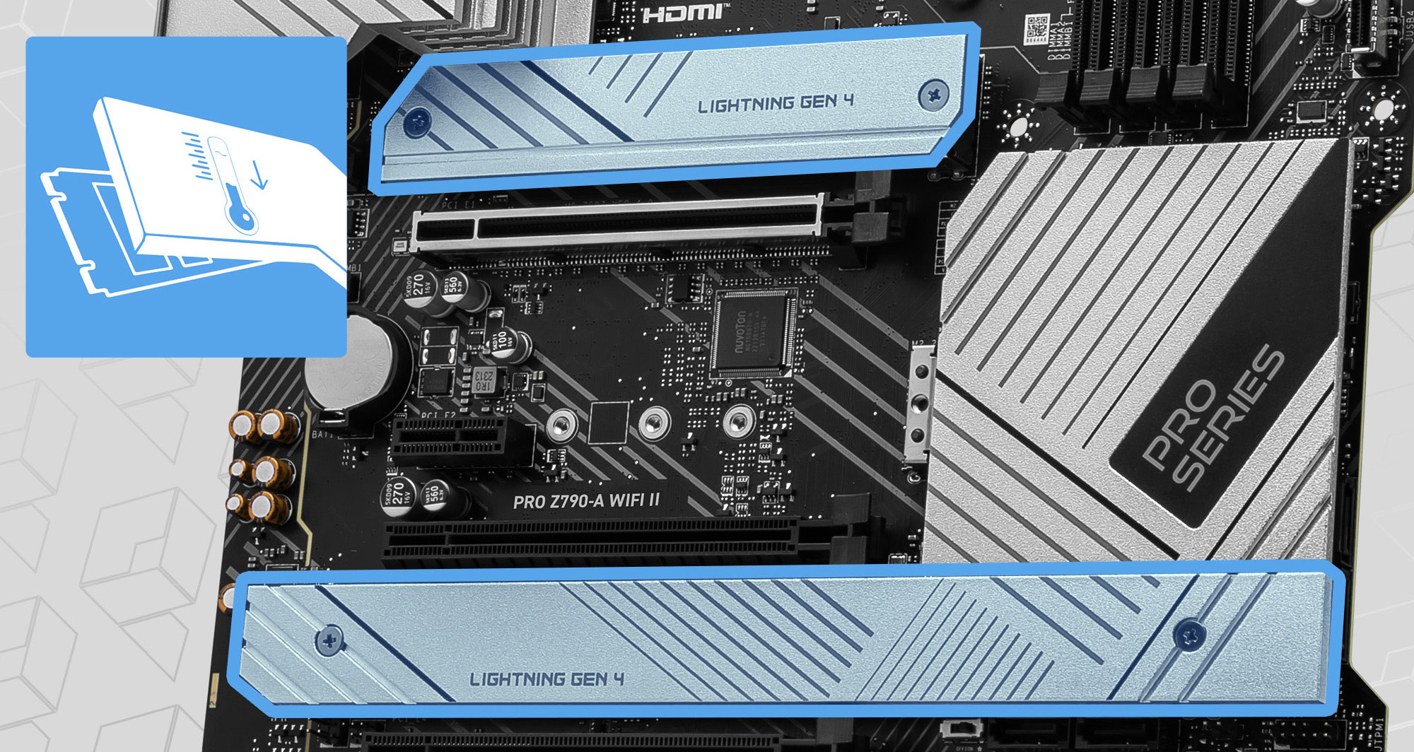 MSI PRO Z790-A WIFI II Motherboard