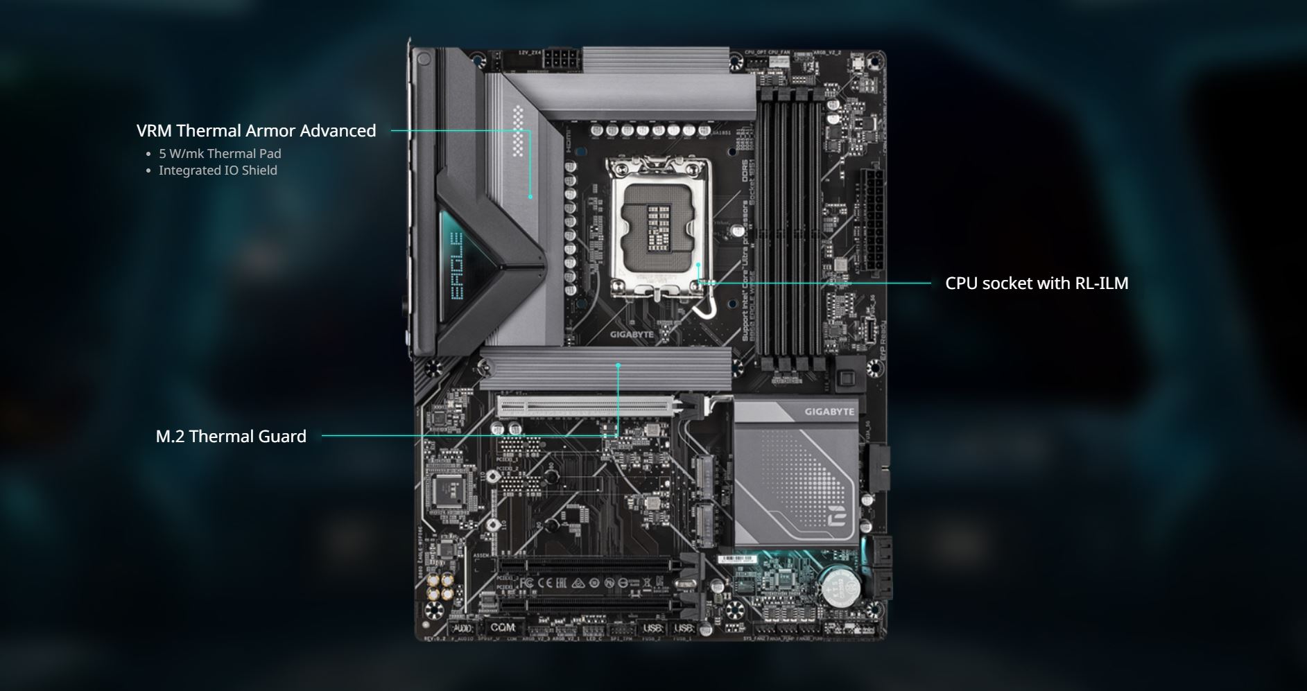 GIGABYTE B860 EAGLE WIFI6E Motherboard