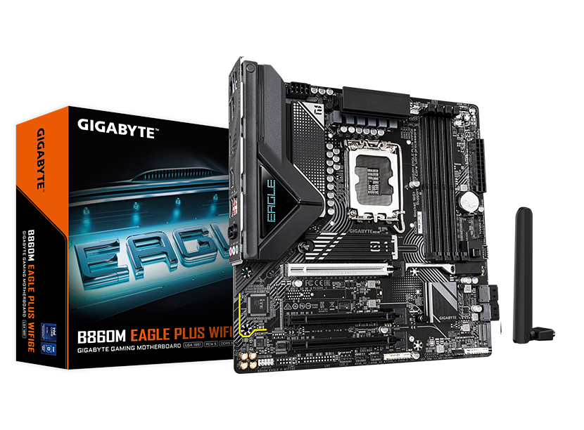 GIGABYTE B860M EAGLE PLUS WIFI6E Motherboard
