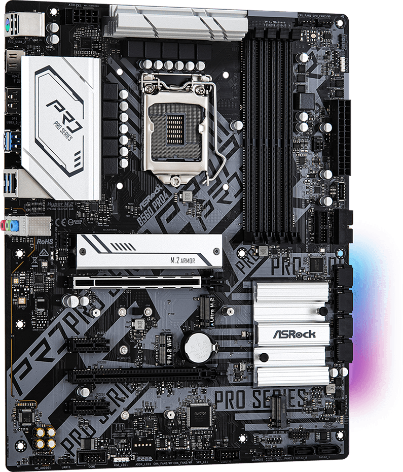 ASRock B560 Pro4 LGA 1200 ATX Intel Motherboard