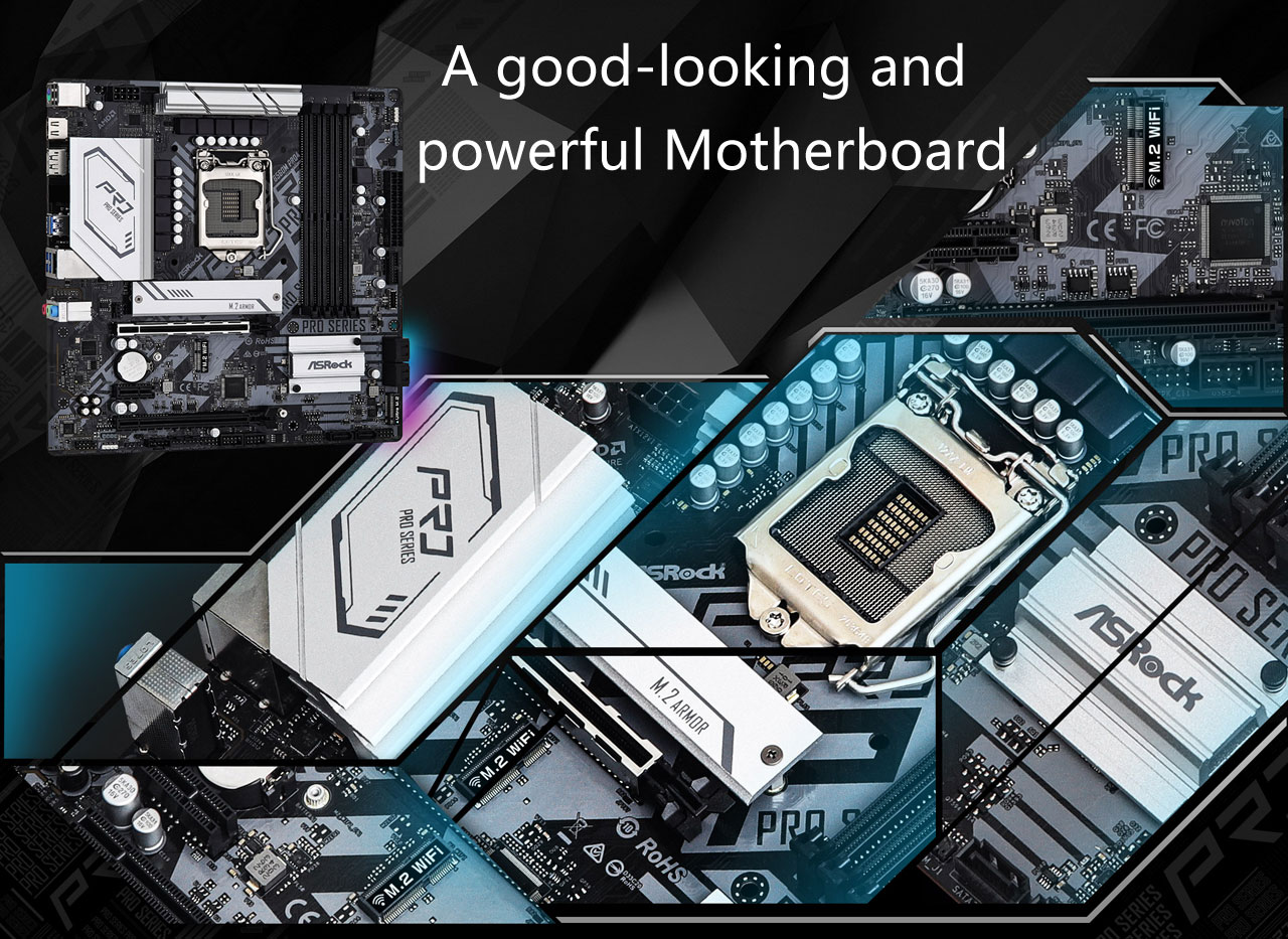 ASRock B560M PRO4 LGA 1200 Micro ATX Intel Motherboard - Newegg.com