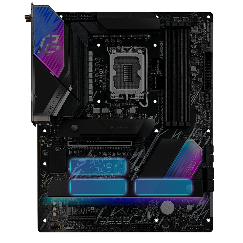ASRock Phantom Gaming Z890 Lightning WiFi Motherboard