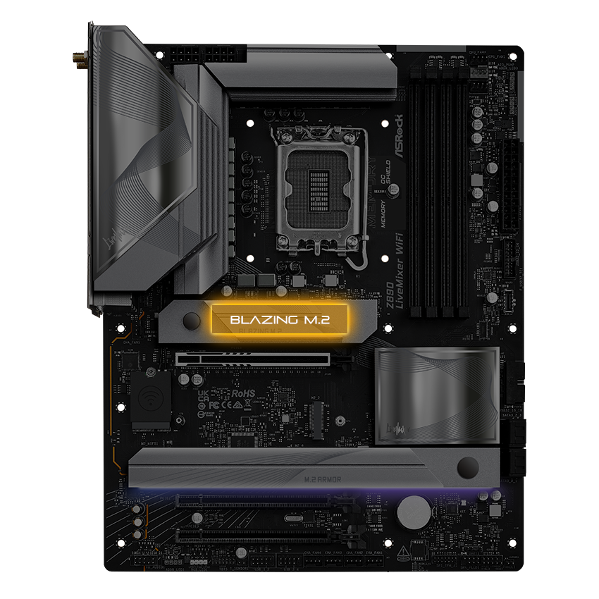 ASRock Z890 LiveMixer WiFi Motherboard