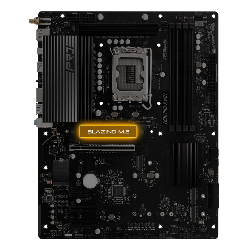 ASRock Z890 Pro-A WiFi Motherboard