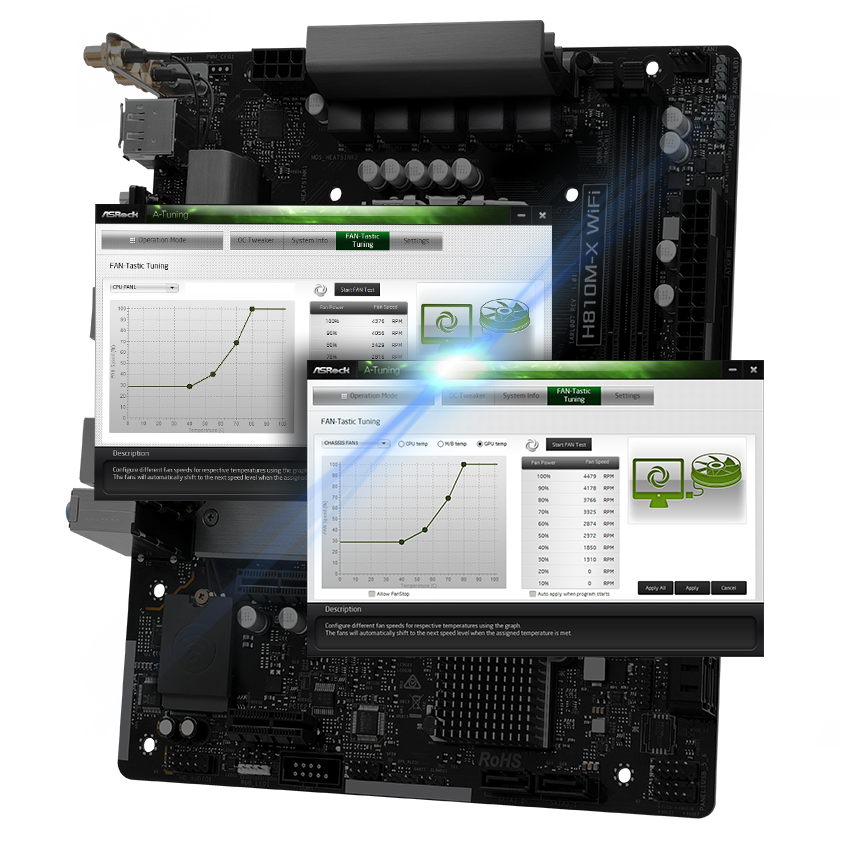 ASRock H810M-X WIFI LGA 1851 Intel H810 Micro ATX Motherboard
