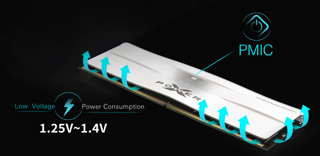 Silicon Power XPOWER Zenith DDR5 Gaming UDIMM Desktop Memory