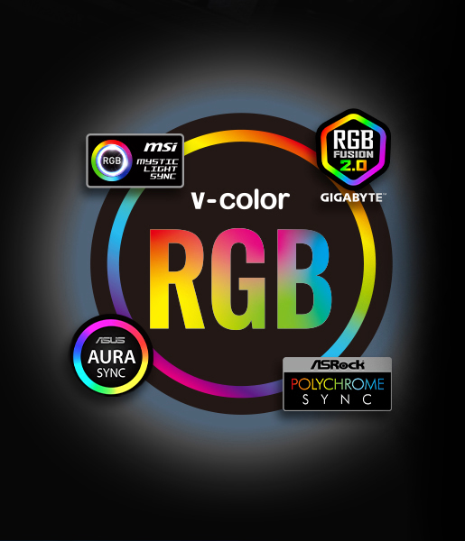 V-COLOR Manta XFinity RGB Desktop Memory