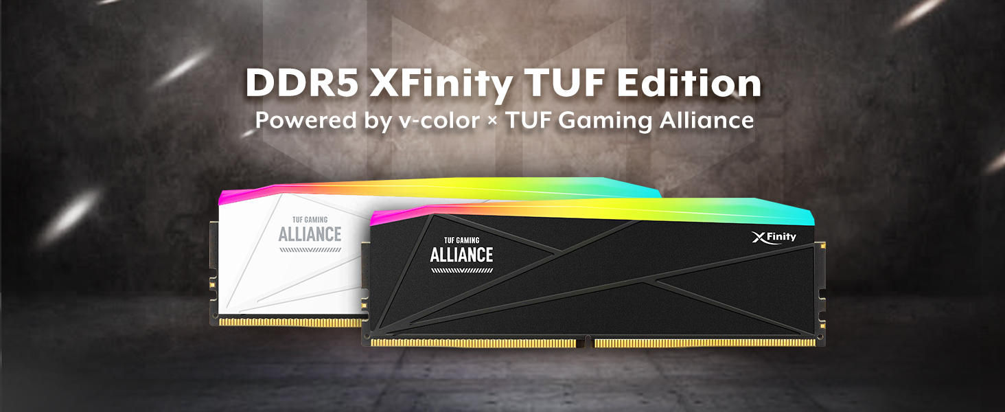 V-COLOR DDR5 XFinity TUF Edition RAM