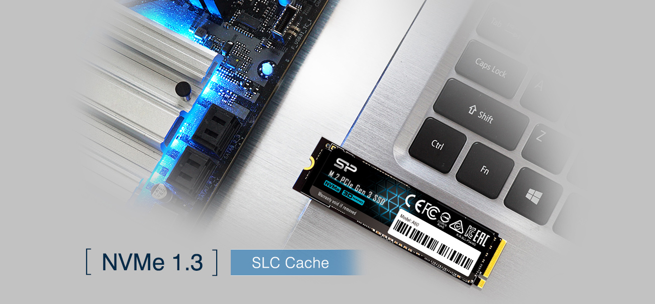 Silicon Power 1TB NVMe M.2 PCIe Gen3x4 Internal SSD - P34A60 - Read 2200 MB/s
