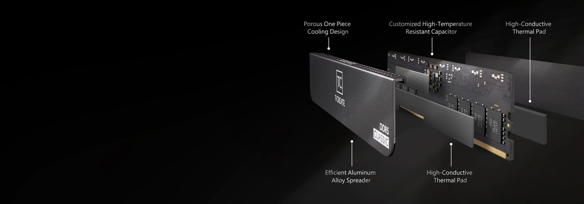 Team T-CREATE CLASSIC Desktop Memory