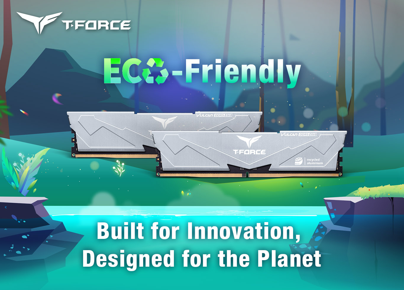 Team T-Force Vulcan ECO Desktop Memory