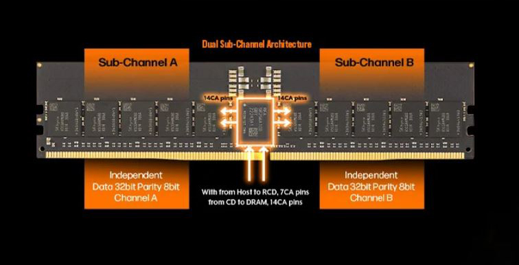 V-COLOR DDR5 OC R-DIMM Memory Ram for WRX90 Workstation