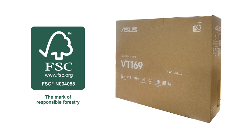 ASUS VT169HE Touch Monitor