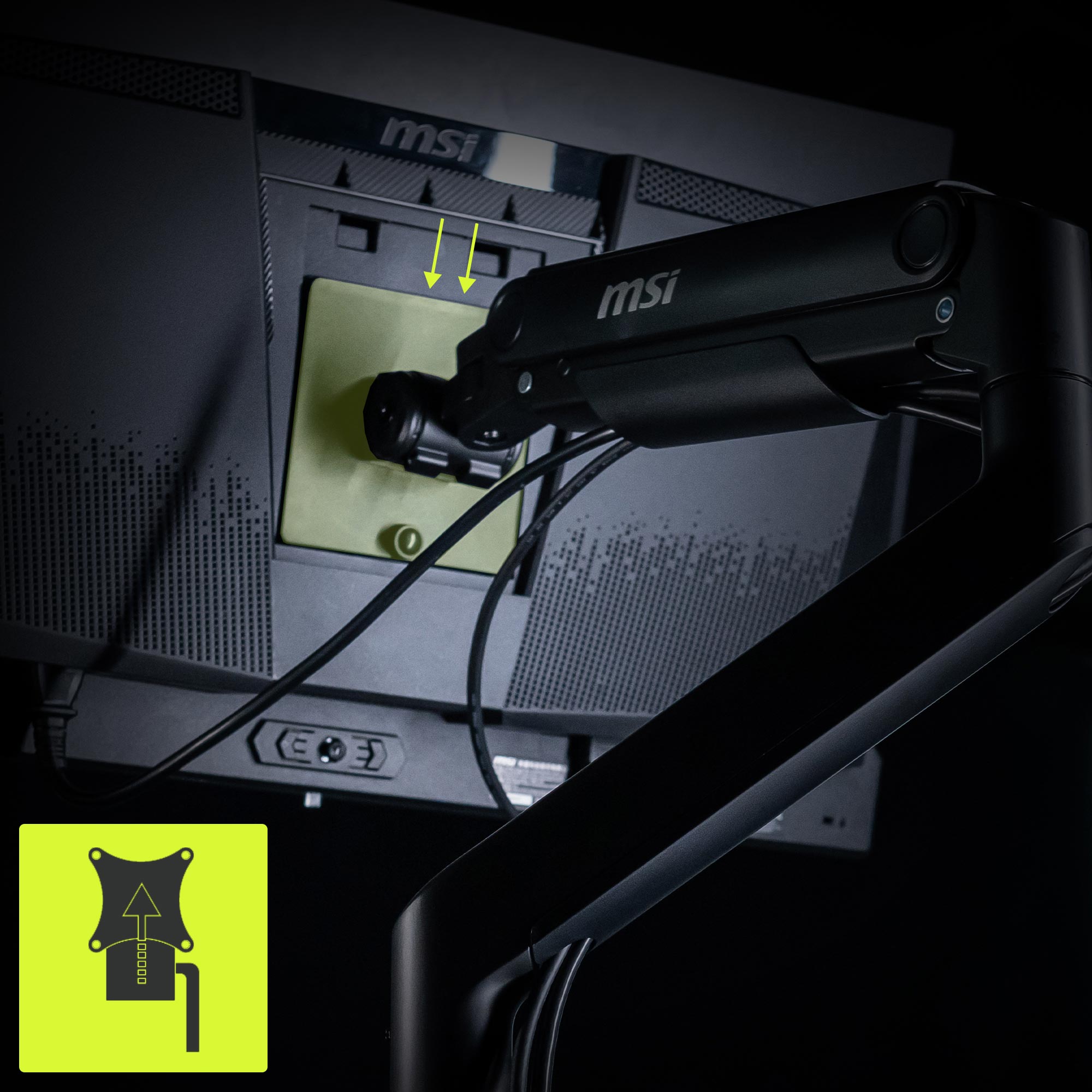 MSI MAG MT201D Monitor Mount