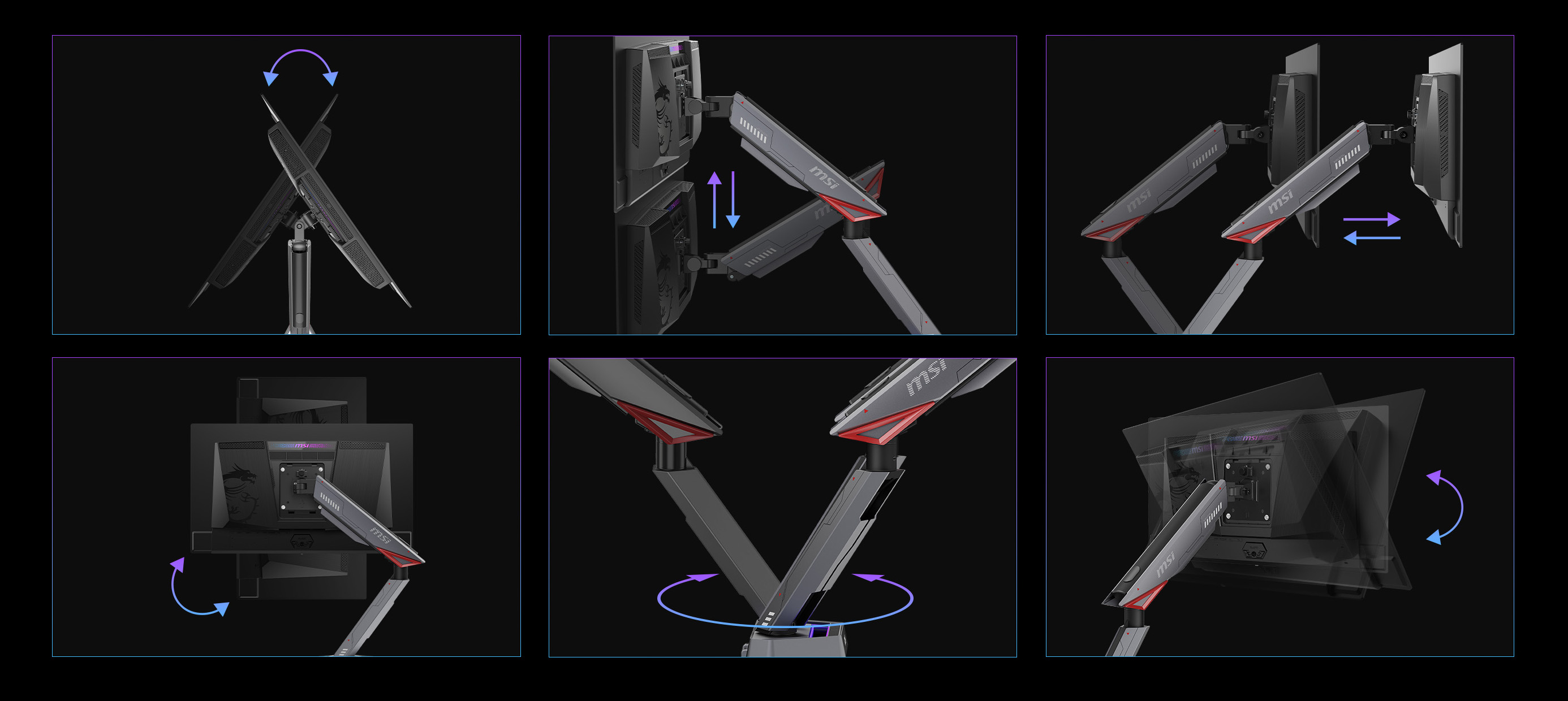 MSI MPG MT161DR MONITOR MOUNT