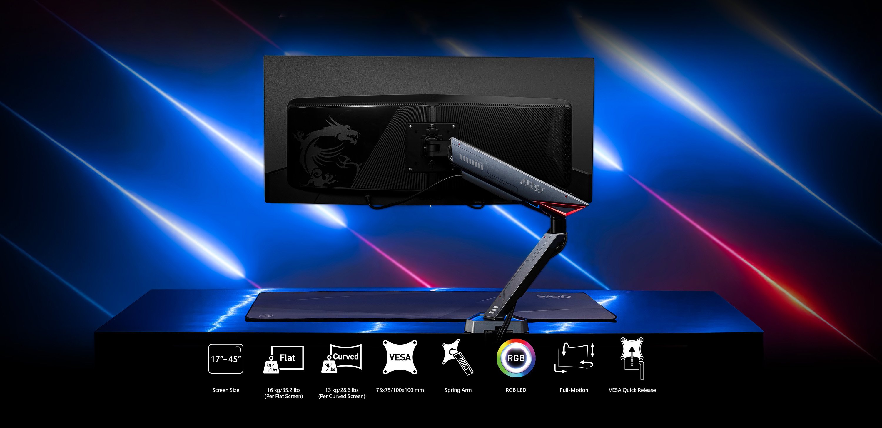 MSI MPG MT161R MONITOR MOUNT