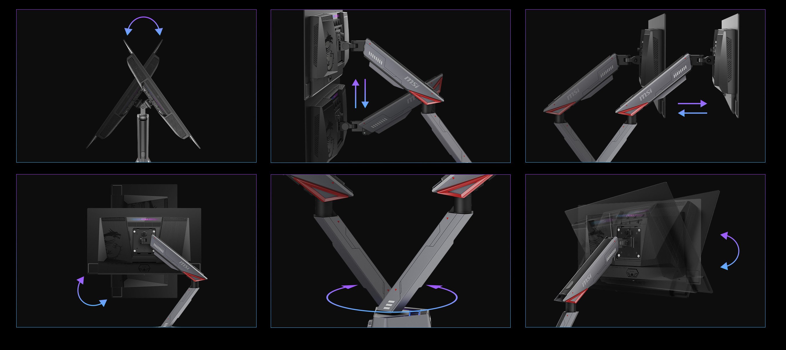 MSI MPG MT161R MONITOR MOUNT