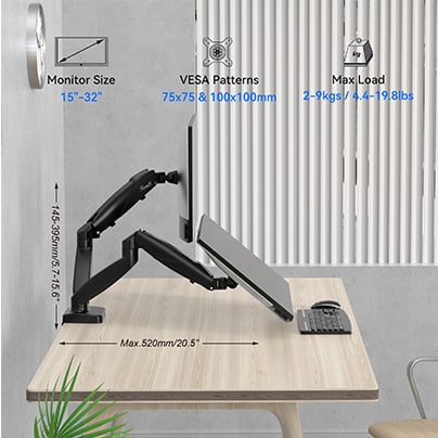 Rosewill Dual Monitor Mount