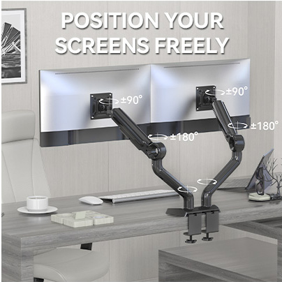 Rosewill Premium Dual Monitor Mount