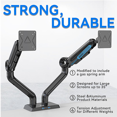 Rosewill Premium Dual Monitor Mount