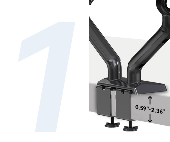 Rosewill Premium Dual Monitor Mount