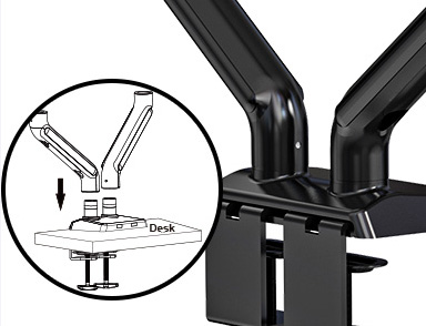 Rosewill Premium Dual Monitor Mount
