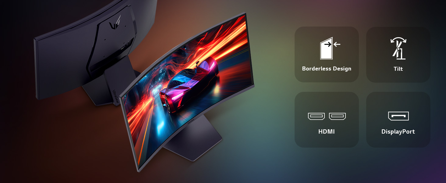 LG 27GS60QC-B UltraGear Gaming Monitor