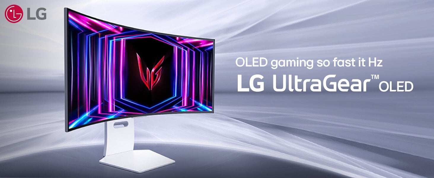 LG 34GS95QE Ultragear OLED Curved Gaming Monitor