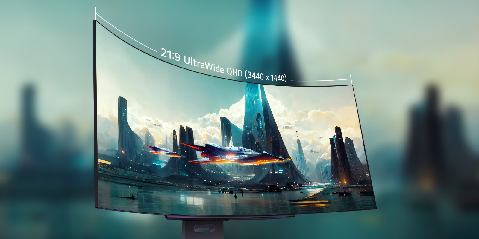 LG UltraGear 240 Hz OLED WQHD Curved Gaming Monitor