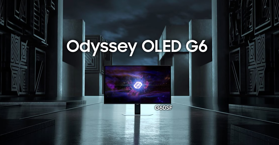 SAMSUNG Odyssey OLED G6 G60SF Gaming Monitor