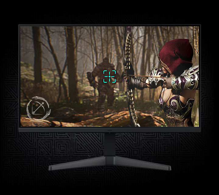 SAMSUNG 27” Odyssey G5 G53F QHD Resolution Gaming Monitor