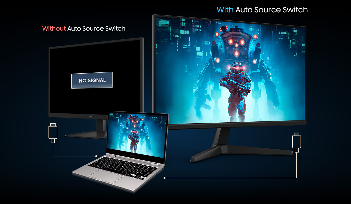 SAMSUNG 27” Odyssey G5 G53F QHD Resolution Gaming Monitor