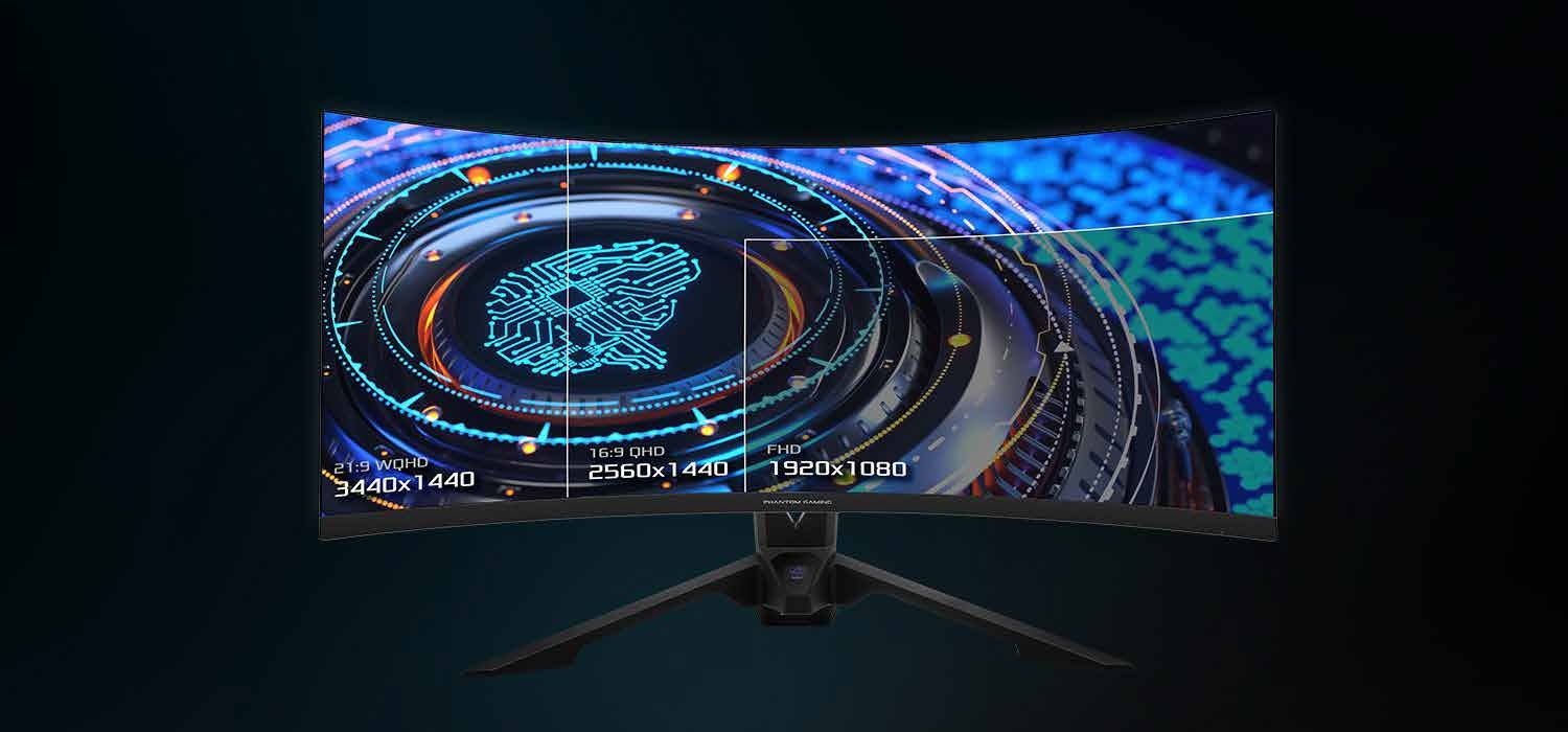 ASRock Phantom Gaming PG34QRT3A Gaming Monitor