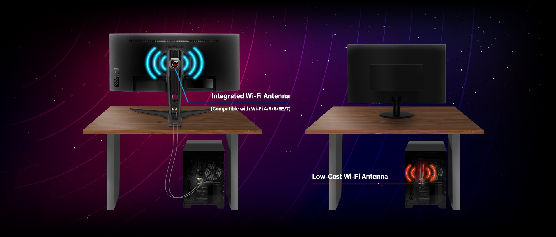 ASRock PG27QRT2A CURVED GAMING MONITOR