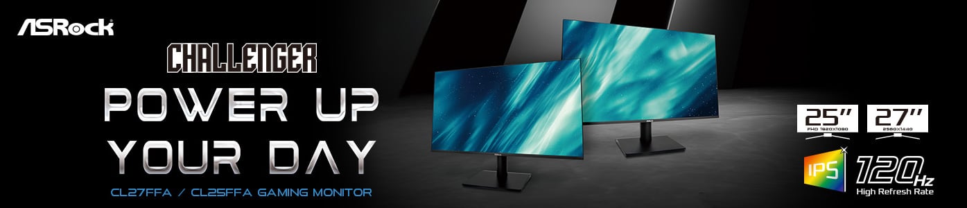 ASRock CL25FFA Phantom Gaming Monitor