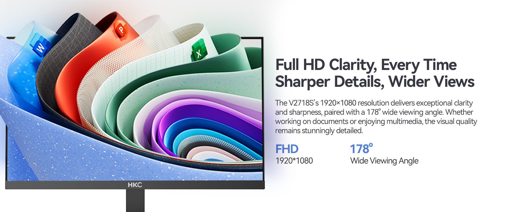 HKC V2718S Full HD IPS Monitor