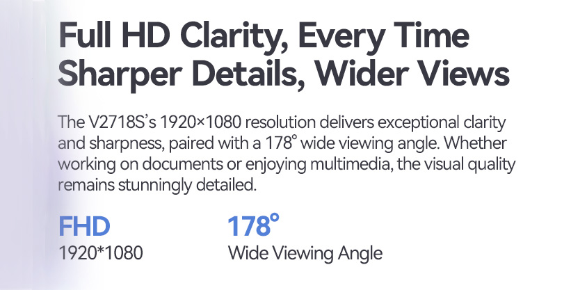 HKC V2718S Full HD IPS Monitor