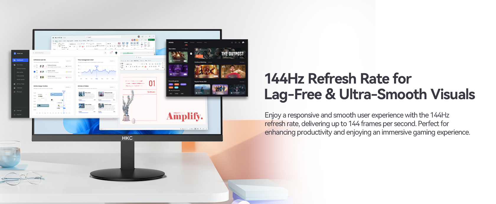 HKC V2718S Full HD IPS Monitor