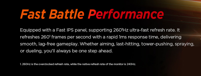 HKC G24H3D 240Hz Gaming Monitor