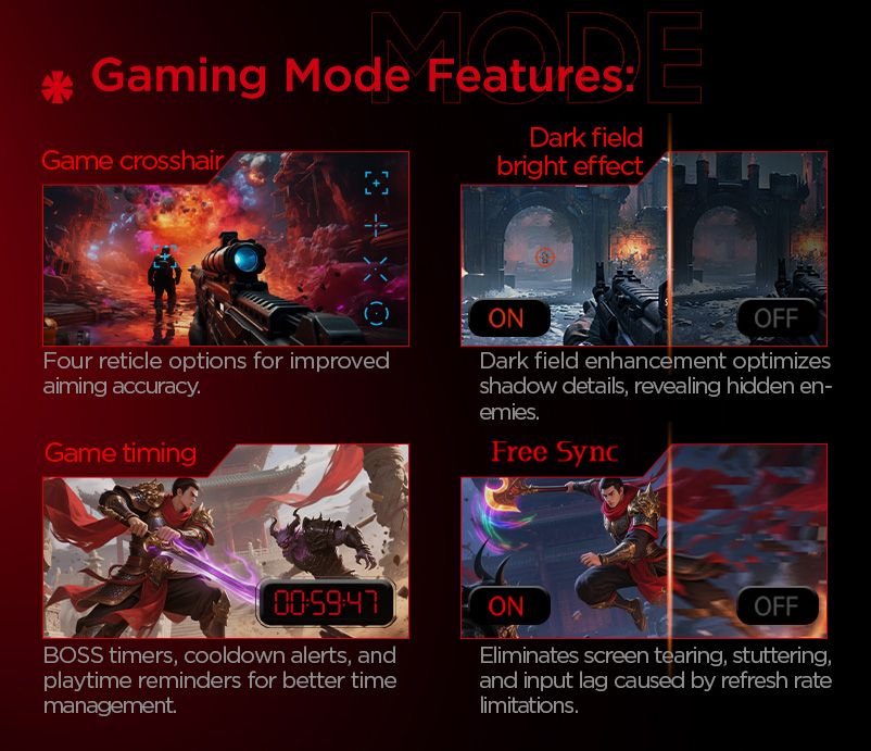 HKC G24H3D 240Hz Gaming Monitor