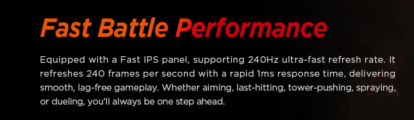 HKC G27H3D 240Hz Gaming Monitor