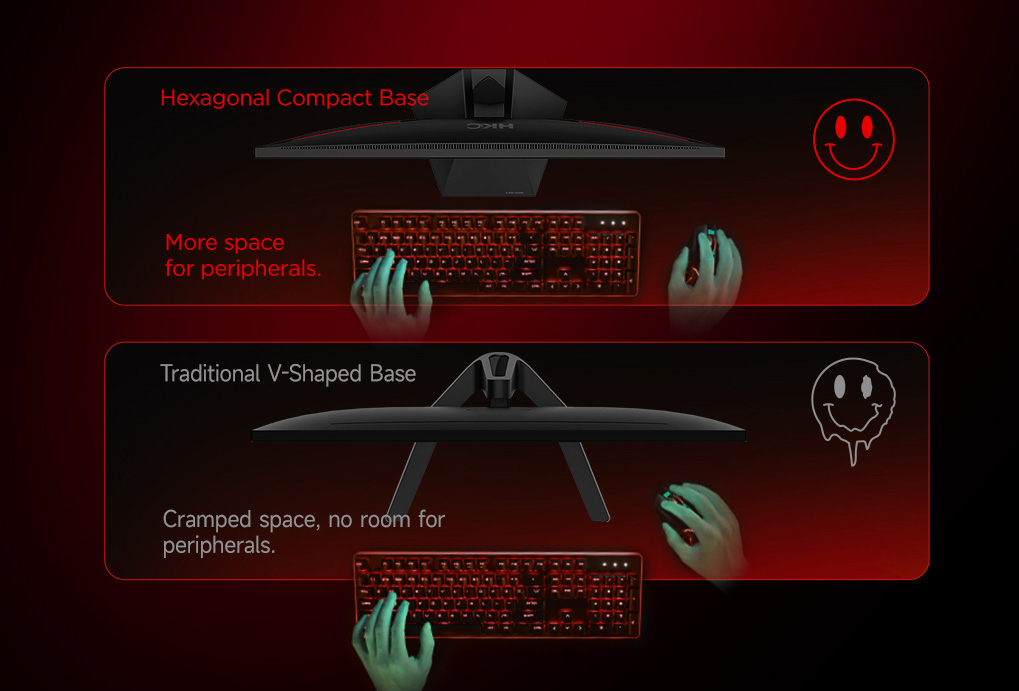 HKC G27H3D 240Hz Gaming Monitor