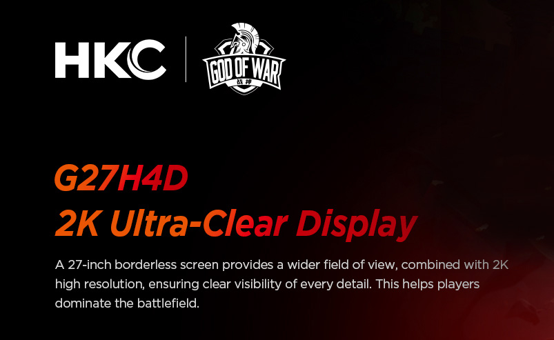 HKC G27H4D Gaming Monitor