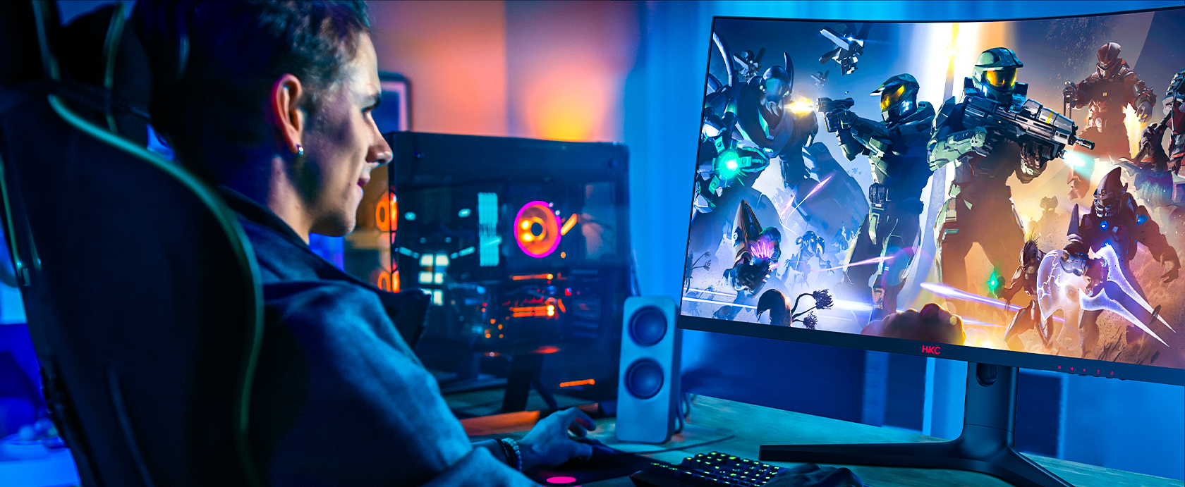 HKC CG321QKS VA Gaming Monitor