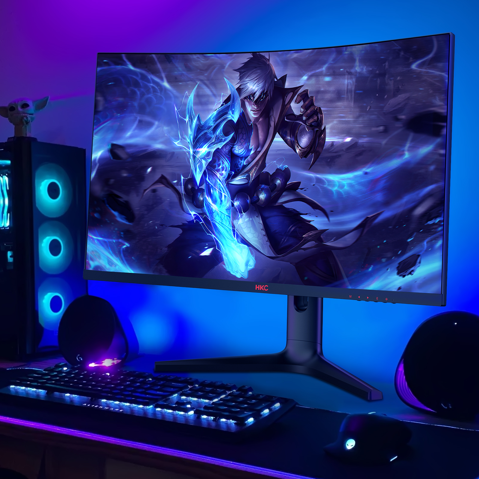 HKC CG321QKS VA Gaming Monitor