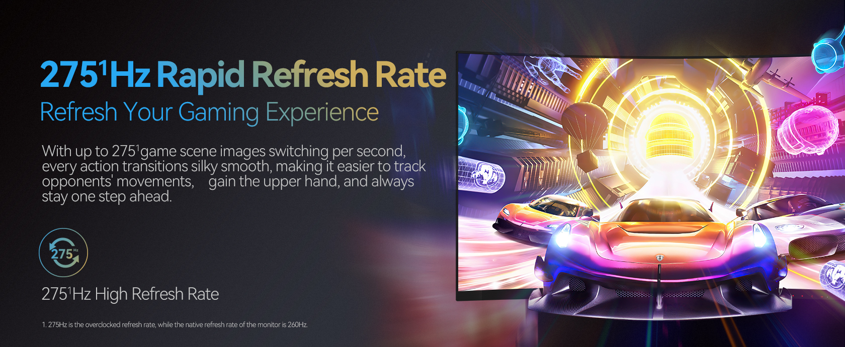 HKC CG321QKS VA Gaming Monitor