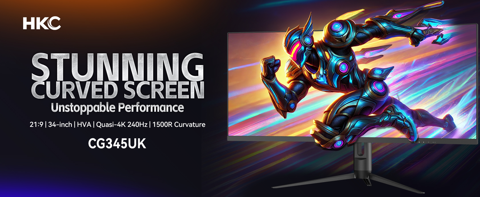 HKC CG345UK Gaming Monitor