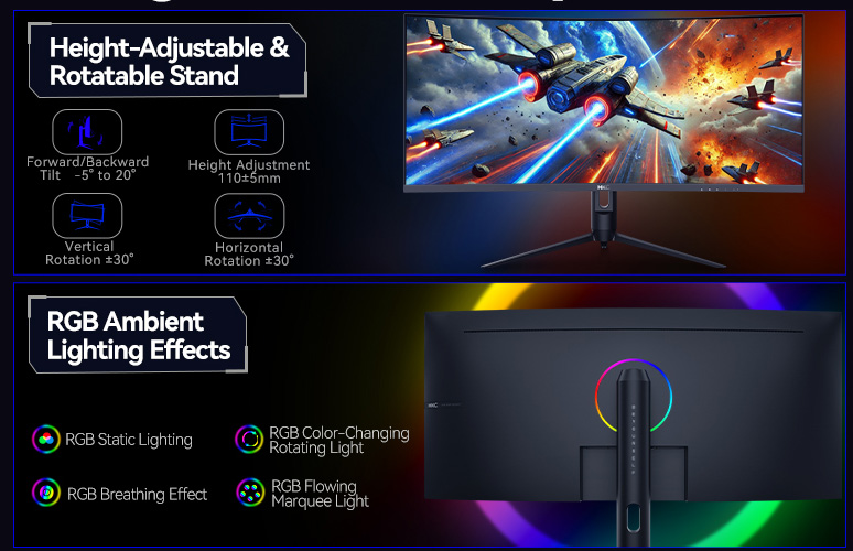 HKC CG345UK Gaming Monitor