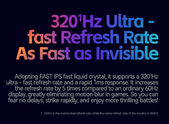 HKC G27M5 27 Inch QD-Mini LED Gaming Monitor