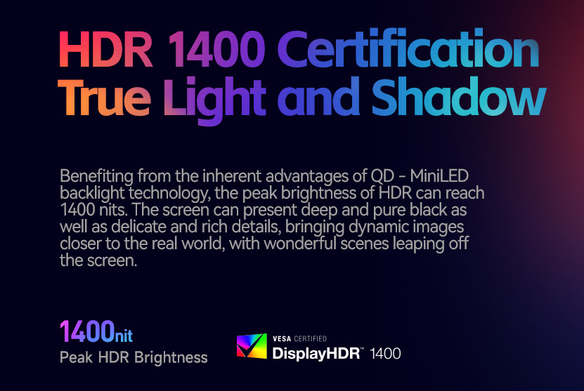 HKC G27M5 27 Inch QD-Mini LED Gaming Monitor